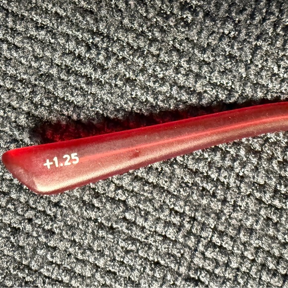 Scojo New York Gels Manhattan Reading Glasses 1.25 MATTE RED - Picture 7 of 9